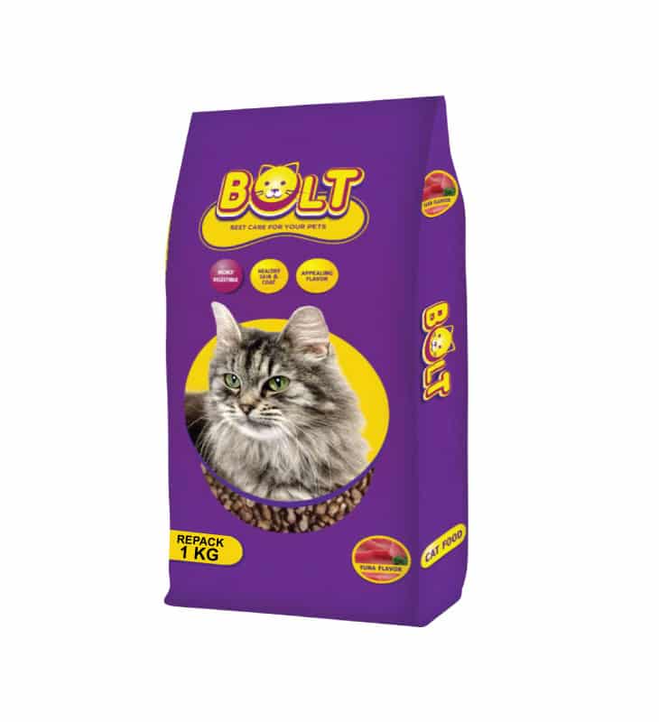 Merk Makanan Kucing Bolt