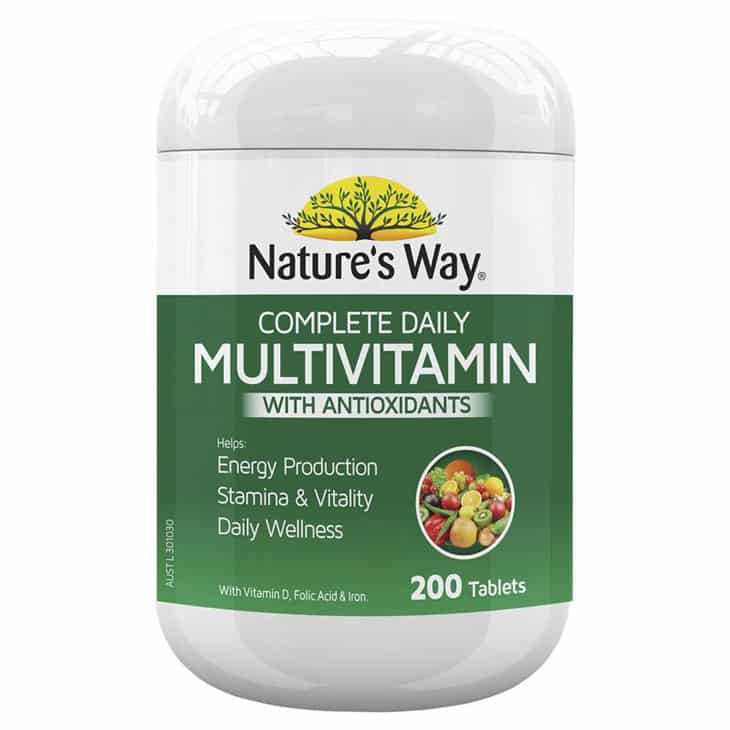 Nature’s Way Complete Daily Multivitamin with Spirulina