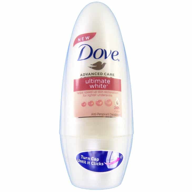 Dove Advanced Care Antiperspirant Ultimate White Deodorant Roll On