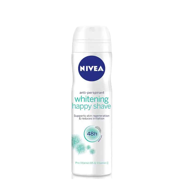 Nivea Deodorant Spray Whitening Happy Shave